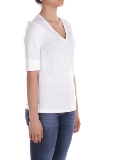 RALPH LAUREN T-shirt Donna V judy elbow sleeve knit><noscript><img width=