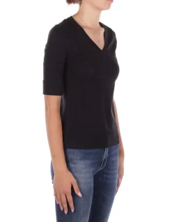 RALPH LAUREN T-shirt Donna Vjudy-elbowsleeve-knit><noscript><img width=