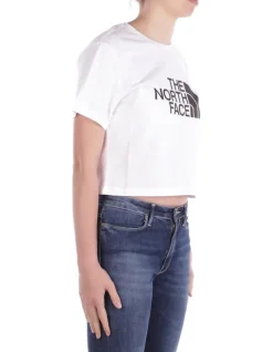 THE NORTH FACE T-shirt Donna Women’s s/s easy relaxed cropp><noscript><img width=