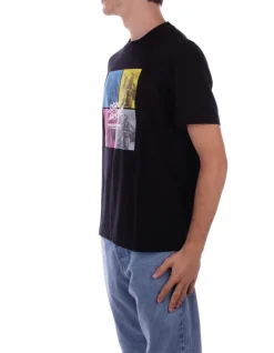 BARBOUR T-shirt Uomo Keyplate t-shirt fw24 tee shir>Uomo T-Shirt