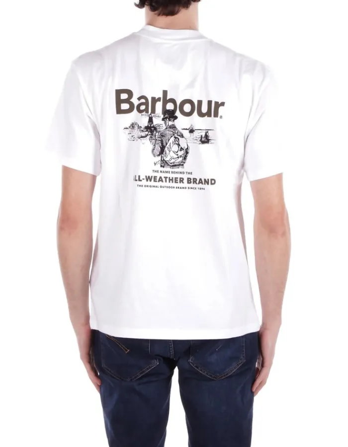 BARBOUR T-shirt Uomo Outdoors graphic t-sirt>Uomo T-Shirt