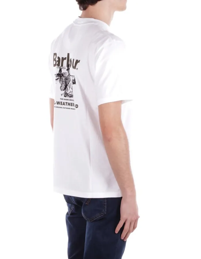 BARBOUR T-shirt Uomo Outdoors graphic t-sirt>Uomo T-Shirt