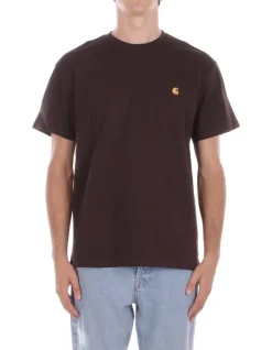 CARHARTT WIP T-shirt Uomo Ss chase t-shirt cotton>Uomo T-Shirt