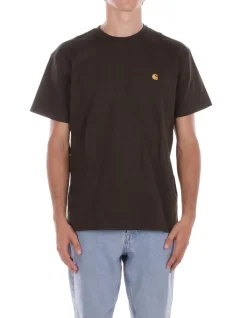 CARHARTT WIP T-shirt Uomo Ss chase t-shirt cotton>Uomo T-Shirt