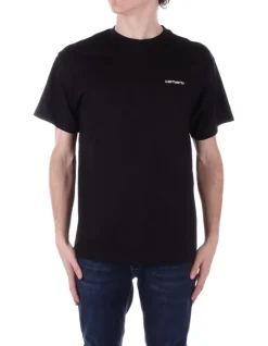 CARHARTT WIP T-shirt Uomo S/s script embroidery t-shirt>Uomo T-Shirt