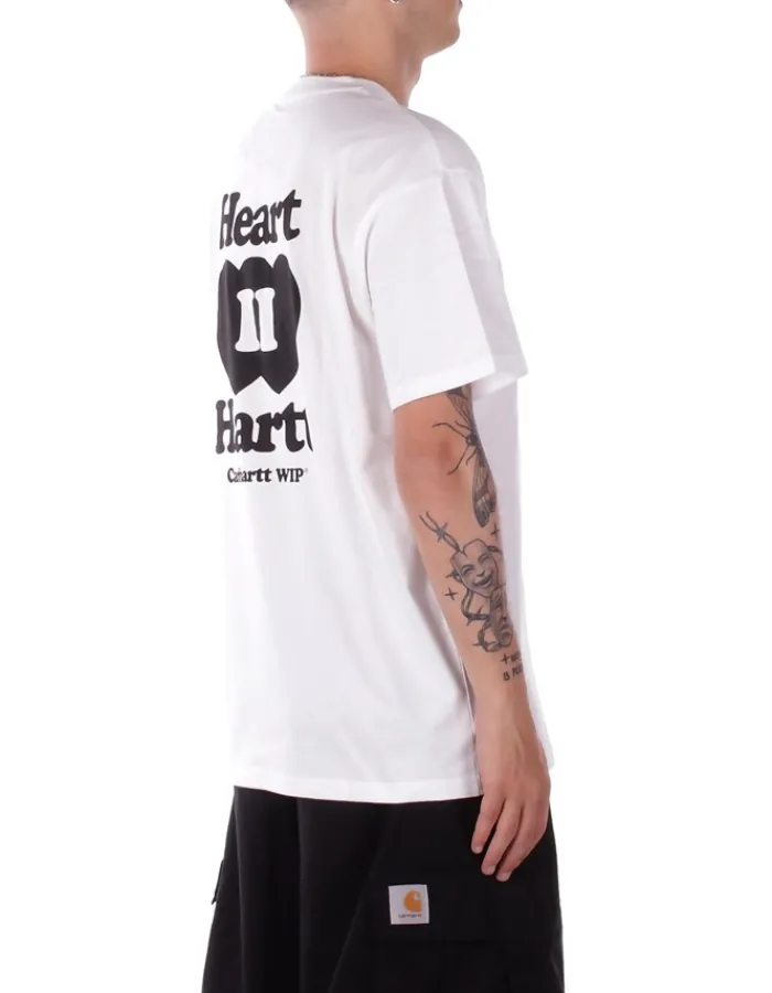 CARHARTT WIP T-shirt Uomo S/s heart ii hartt t-shirt>Uomo T-Shirt