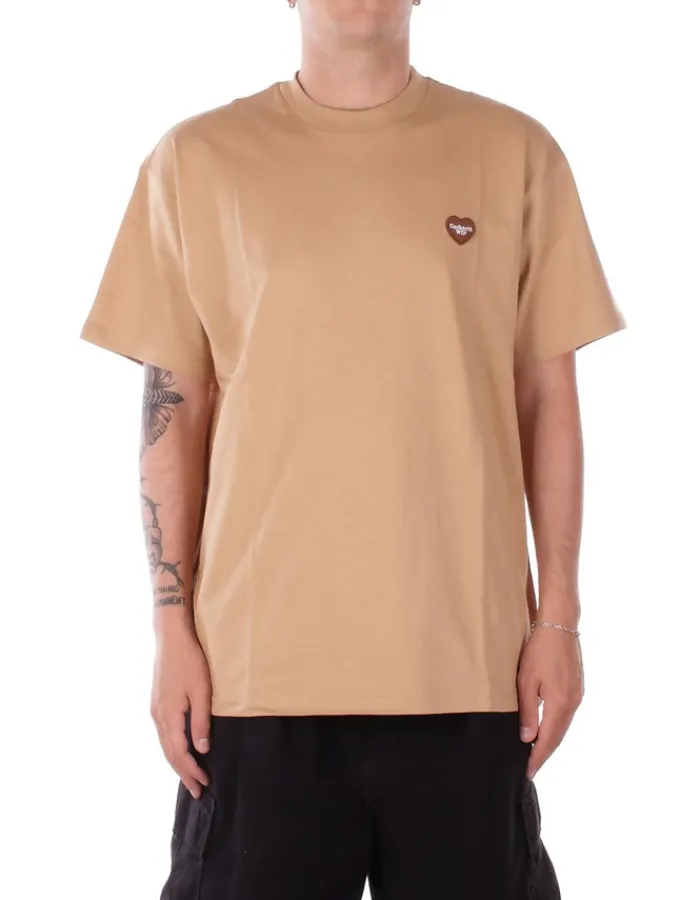 CARHARTT WIP T-shirt Uomo S/s heart ii hartt t-shirt>Uomo T-Shirt