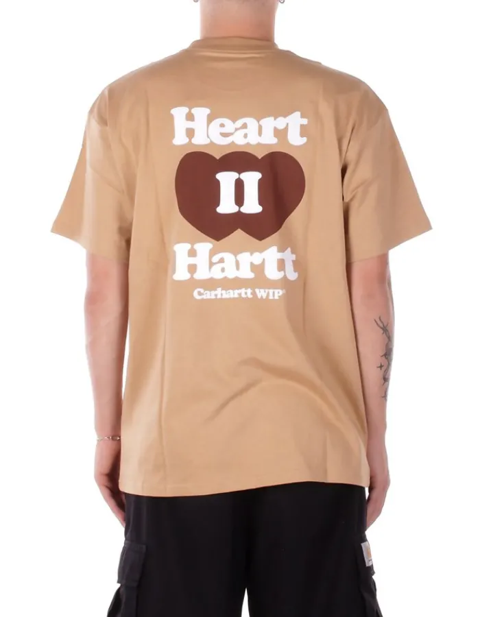 CARHARTT WIP T-shirt Uomo S/s heart ii hartt t-shirt>Uomo T-Shirt