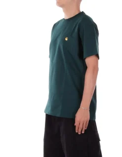 CARHARTT WIP T-shirt Uomo S/s chase t-shirt cotton combe>Uomo T-Shirt