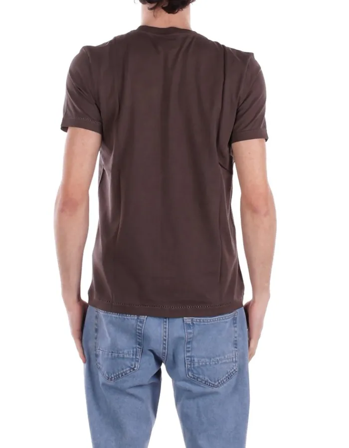 FAY T-shirt Uomo Frosted embroidery>Uomo T-Shirt
