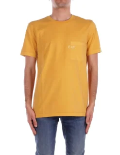 FAY T-shirt Uomo Frosted embroidery>Uomo T-Shirt