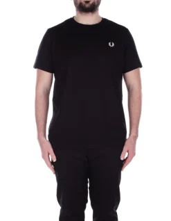 FRED PERRY T-shirt Uomo Rear powder laurel graphic tee>Uomo T-Shirt