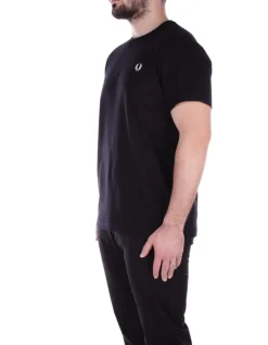 FRED PERRY T-shirt Uomo Rear powder laurel graphic tee>Uomo T-Shirt
