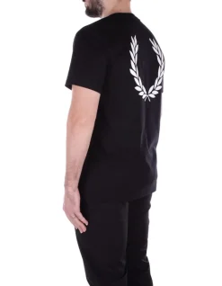 FRED PERRY T-shirt Uomo Rear powder laurel graphic tee><noscript><img width=