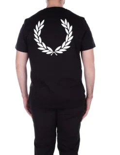 FRED PERRY T-shirt Uomo Rear powder laurel graphic tee><noscript><img width=