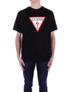 GUESS T-shirt Uomo Gj ss cn os iconic tee>Uomo T-Shirt