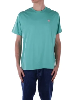 GUESS T-shirt Uomo Gj ss cn os mini triangle>Uomo T-Shirt